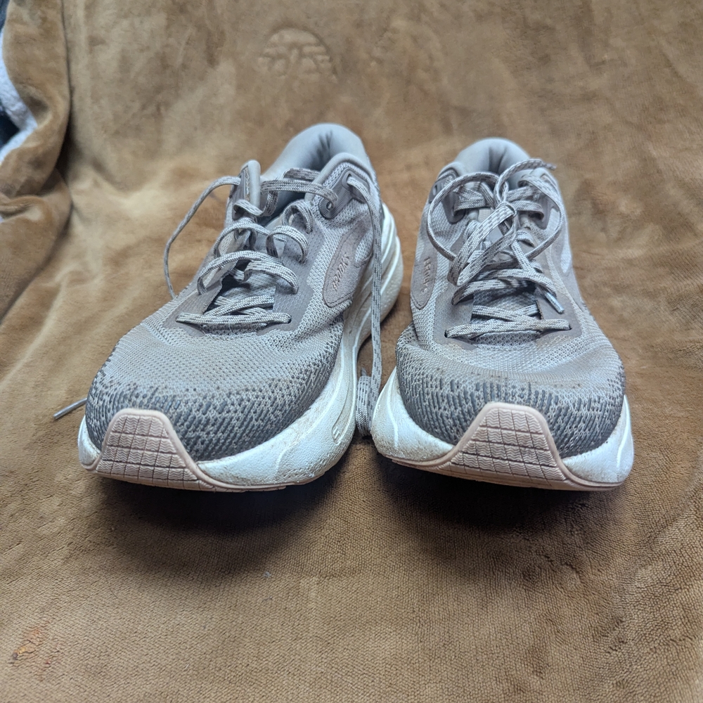 Brooks Gray and White Athletic Shoes - Picture 5 of 9